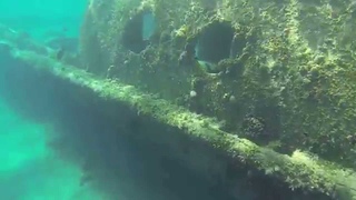 Затонувший Метеор в Красном море