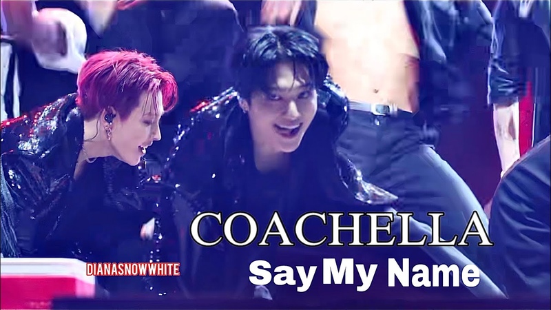 ATEEZ WOOYOUNG COACHELLA SAY MY NAME FANCAM 240412 에이티즈 정우영 우영