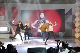 141228 Mamamoo @ SAF (SBS Award Festival) Fanmeet @ the COEX Mall - Piano Man (Remix)