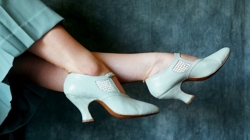 I Made 1920s Flapper Shoes : Vintage Capsule Wardrobe