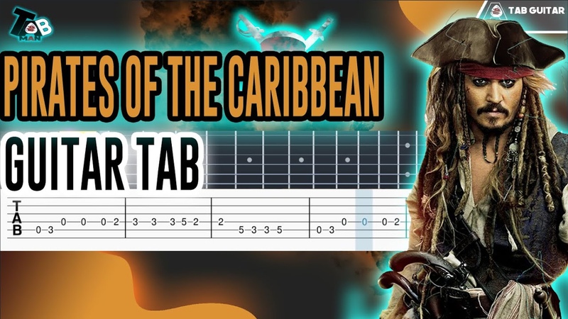 Guitar Tab Tutorials Pirates Of The Caribbean Hes a