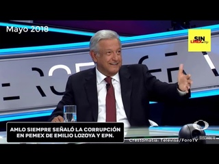 AMLO siempre nos advirti de la corrupcin en PEMEX con Lozoya