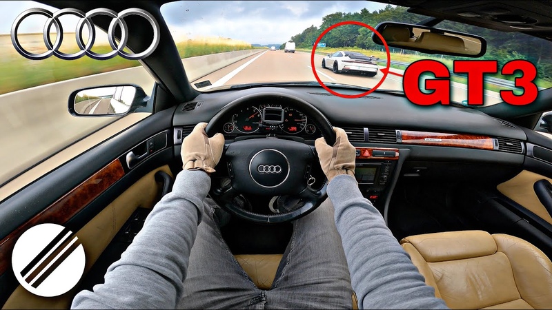 Audi A6 Avant 2. 7 T quattro Broken Engine Top Speed Drive on German