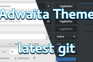 Adwaita Тема с последними изменениями из GIT