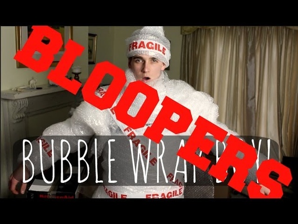 Bubble Wrap Boy BLOOPERS, Thatcher