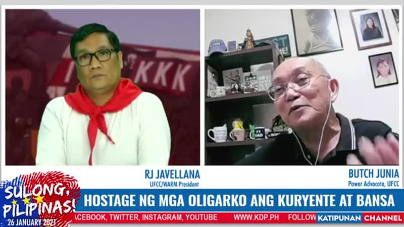 Hostage ng mga oligarko ang Kuryente at Bansa Sulong,