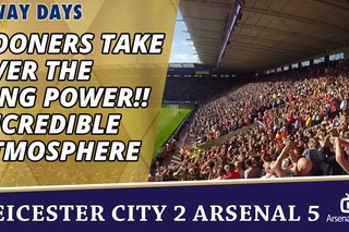Gooners Take Over The King Power!! | Incredible Atmosphere | Leicester 2 Arsenal 5