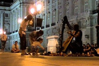 Victor Santal - Harp set part III (Palacio Real, Madrid ) HD
