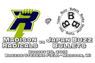 Madison Radicals vs Japan Buzz Bullets - Aug 20, 2015