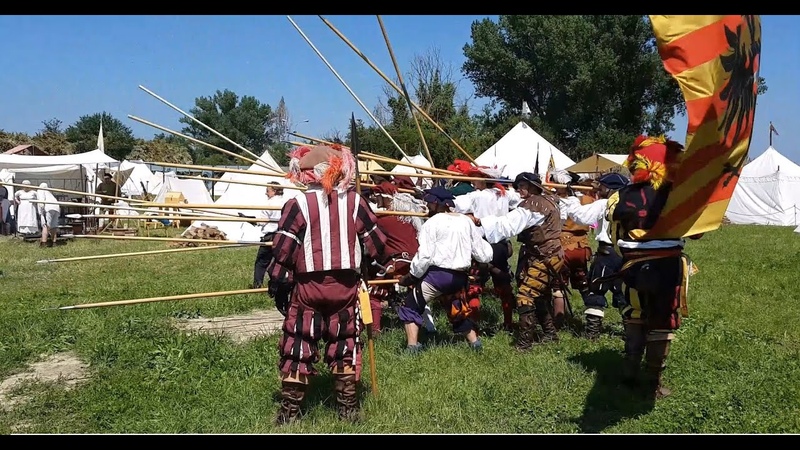 Rievocandum 2017 Landsknecht battle , Reggio