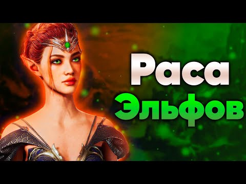 Эльфы и Полуэльфы мира Baldurs Gate 3 ( DD FR