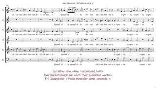 Luca Marenzio | Nel dolce seno della bella Clori [á 6; Singer Pur]