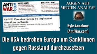 Die USA bedrohen Europa um Sanktionen gegen Russland durchzusetzen ()