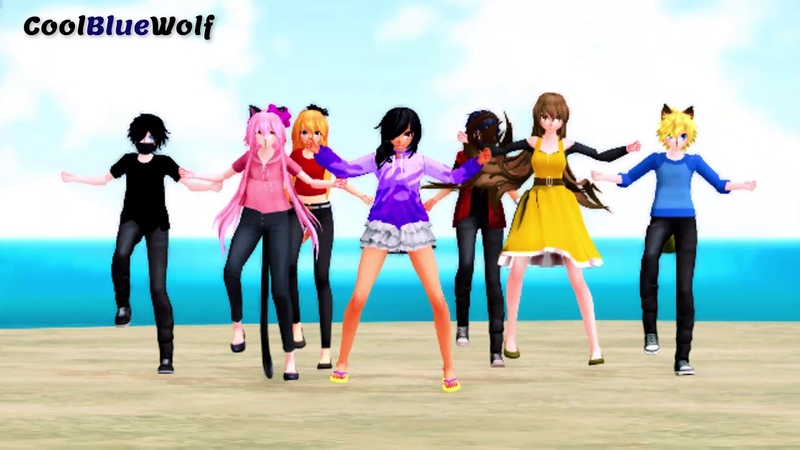 MMD x Aphmau Dope (