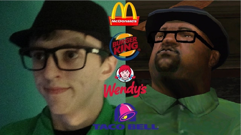 Big Smokes Order at Mc Donalds, Burger King, Wendys, and Taco