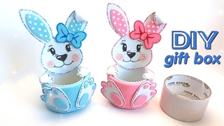 МИЛЫЕ ЗАЙКИ из БАБИНЫ от СКОТЧА. Справится Даже Новичок! CUTE HARES from BABINS from SCOTCH. DIY