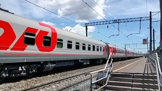 ЭП20-022 с поездом дальнего следования 055 Екатеринбург - Москва