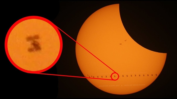 Space Station Transiting 2017 ECLIPSE, My Brain Stopped Working Smarter Every Day