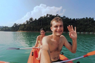 Красивейшее озеро Cheow Lan Lake и Rajjaprabha Dam