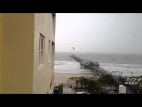Kite surfer Redington beach 6 24