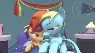 SFM Scootaloo's dream