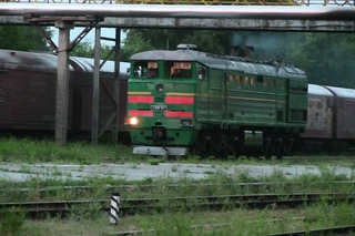 [ЧФМ] Тепловоз 3ТЭ10М-1104A на ст. Кишинёв / [CFМ] 3TE10M-1104A at Chisinau station