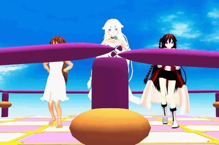 [MMD] Alice, Lacie & Alyss - Nee.