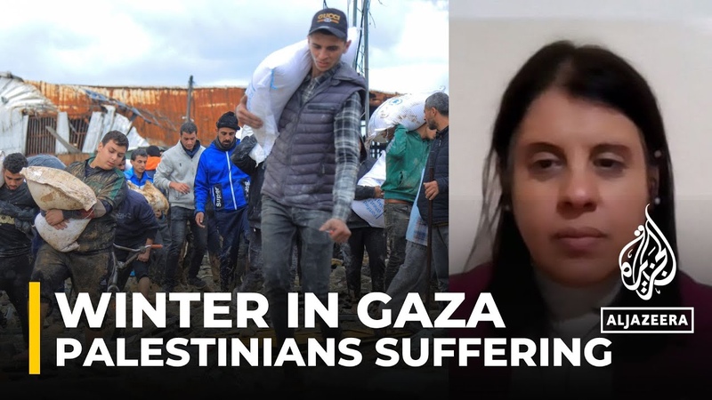 Winter brings more suffering for Palestinians in Gaza: Aid group