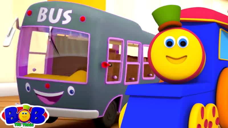 All Aboard The Bus Song for Kids with Wheels On The Bus by Bob the