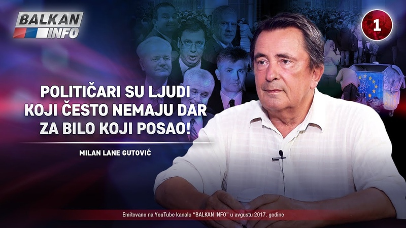 INTERVJU: Lane Gutović Političari su ljudi koji često nemaju dar za bilo koji