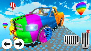Impossible Pickup Truck Stunt Tracks Legend Drive - Android Gameplay #1