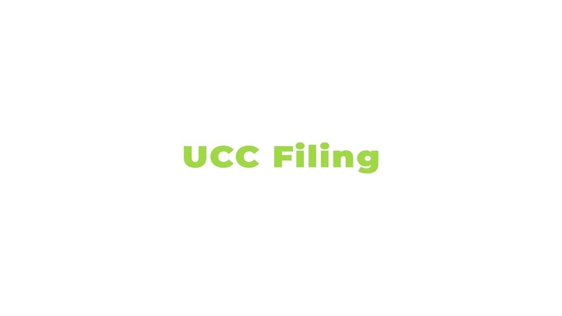 UCC Filing Business Finance