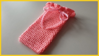 Чехол для телефона крючком. Вязание крючком / Phone case crochet