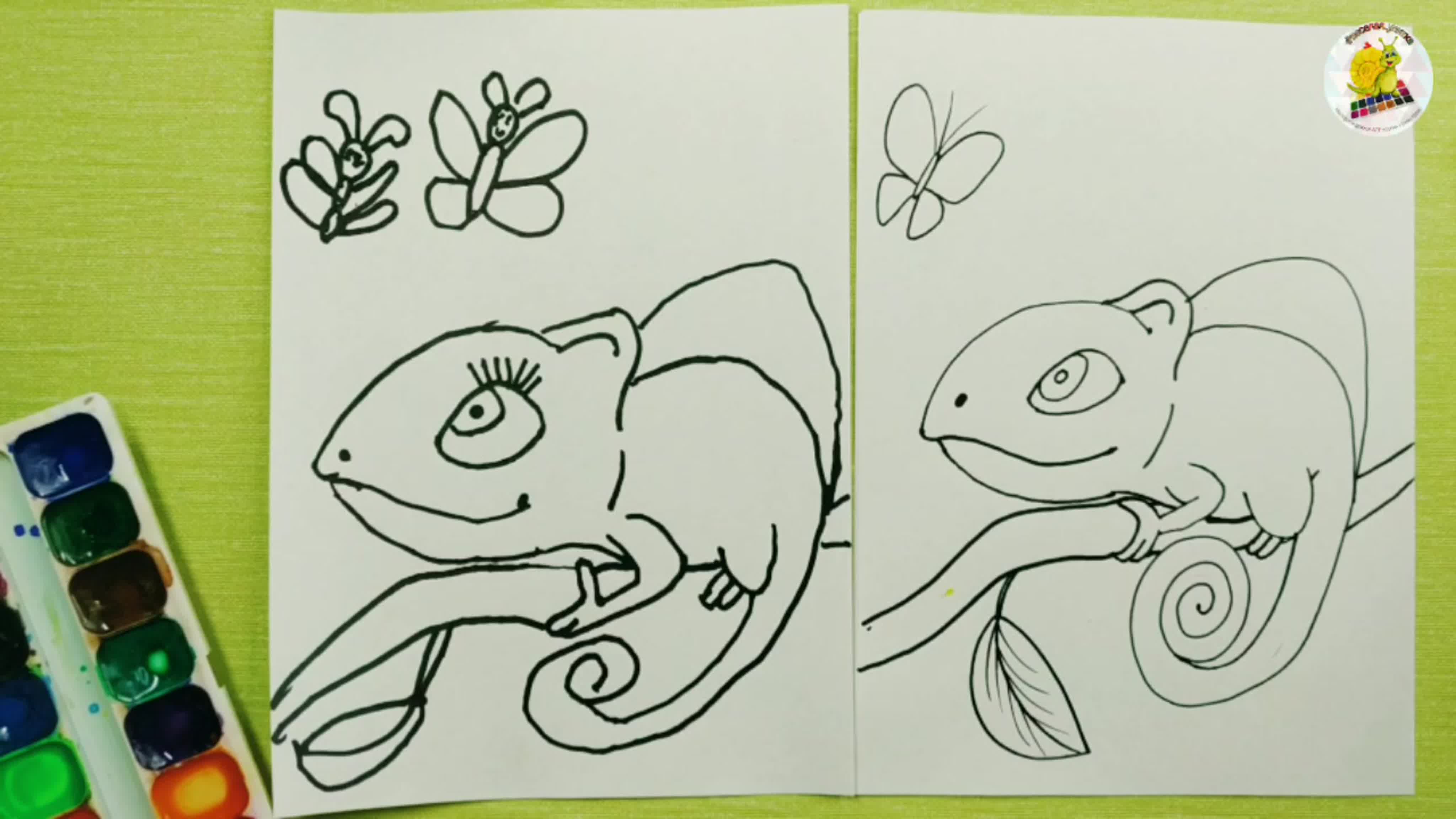 Рисунок улитка карандашом для дошкольников