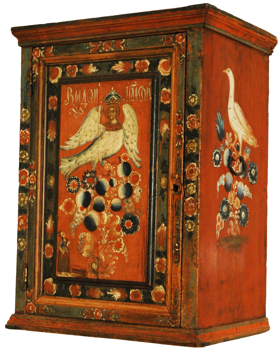 Олонецкая роспись по дереву