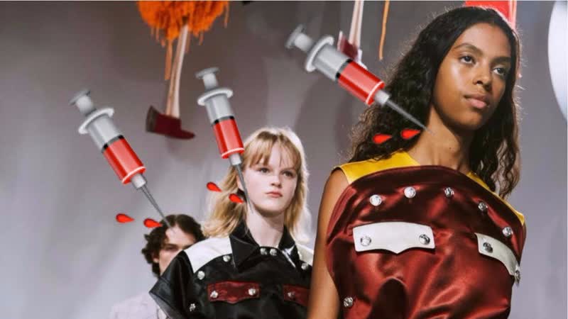 RAF SIMONS LOVES HORROR MOVIES ( Calvin Klein SS18 Fashion Show