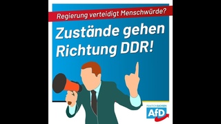 Zur Fachregierungserklrung Die Wrde des Menschen ist unantastbar erklrt Jrg Urban #AfD
