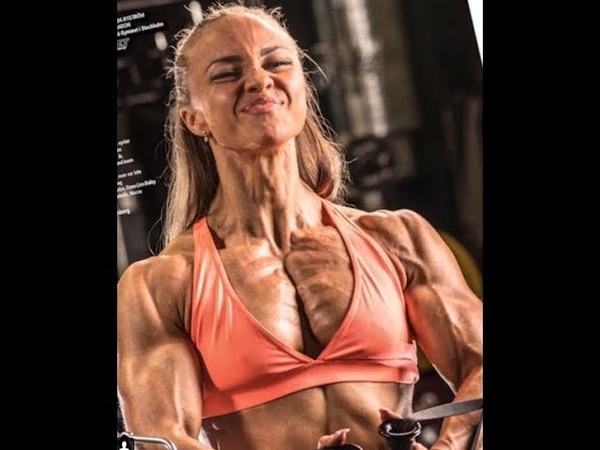 Angelica Enberg Zero Fat Gorgeous Female Bodybuilder