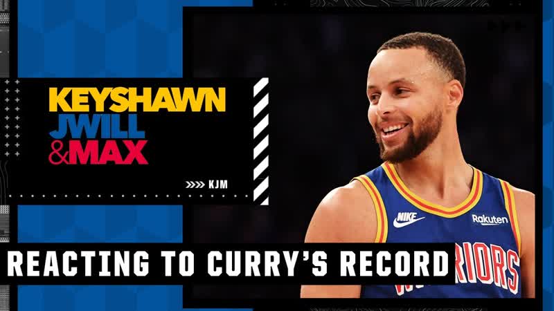 Reacting to Steph Curry breaking Ray Allens 3 point record as the Warriors beat the Knicks,