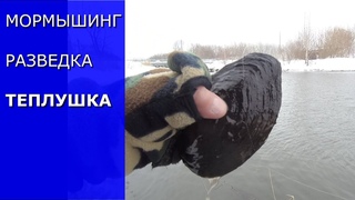 Мормышинг на реке Теплая. Весна ни как, не наступает.