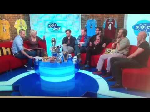 Two door cinema club on soccer