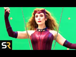 Behind The Magic Of Scarlet Witch Scenes