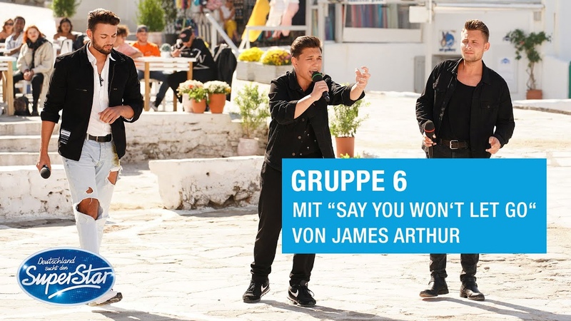 Gruppe 06: Jan B. , Dominic Lucas mit Say you wont let go von James