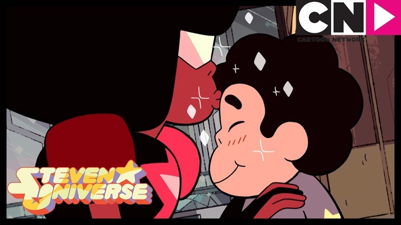 Steven Universe, Garnets Kiss Of Future Vision, Winter Forecast, Cartoon