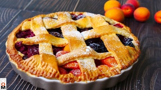 Пирог “Фруктовая Корзина“  Очень Много ВКУСНОЙ НАЧИНКИ и НЕЖНОЕ Тесто | FRUIT PIE RECIPE