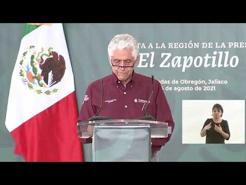 Andrés Manuel López Obrador Presa el Zapotillo Jalisco Sábado 14 Agosto