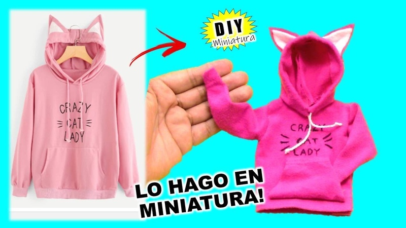 RETO: Hacer SUDADERA de GATO en