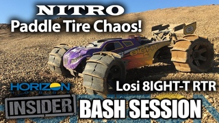 Horizon Insider Bash Session: Nitro Paddle Tire Chaos - Losi 8IGHT-T RTR