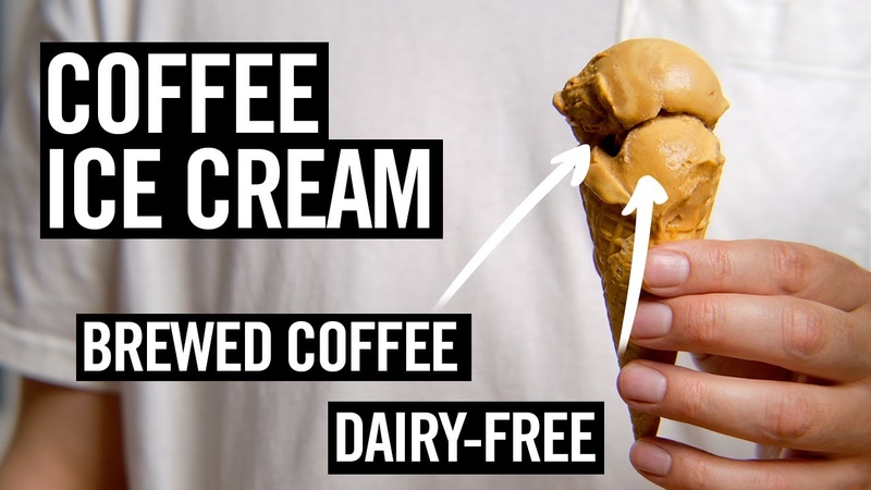 An Experimental Coffee Ice Cream ( Thats