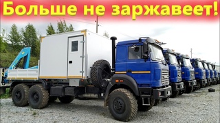 Урал 4320 с КМУ Инман - вечный фургон!
